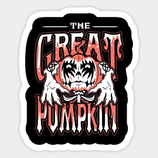 Goth Great Pumpkin Sticker